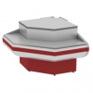 Угловой (внешний) кассовый неохлаждаемый прилавок Cryspi Gamma KNP OC