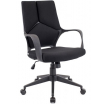 Кресло для персонала Everprof Trio Black LB T Ткань Черный